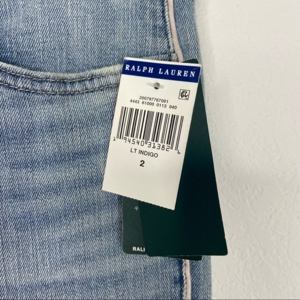 Lauren Ralph Lauren Premier Skinny Ankle Jeans Size 2 NWT - Picture 5 of 8